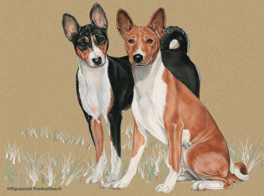 Basenji - Best of Breed Fleece Blanket
