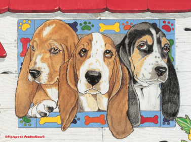 Basset Hound - Best of Breed Fleece Blanket
