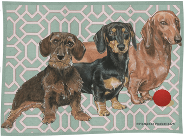 Dachshunds - Best of Breed Fleece Blanket