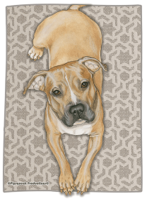 Pit Bull Terrier - Best of Breed Dog Breed Fleece Blanket