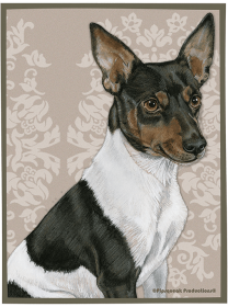 Rat Terrier - Best of Breed Fleece Blanket