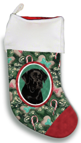 Labrador Retriever - Black - Best of Breed Christmas Stocking