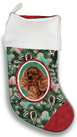 Cavalier King Charles Spaniel - Ruby - Best of Breed Christmas Stocking