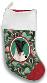 Smooth Fox Terrier - Tri - Best of Breed Christmas Stocking