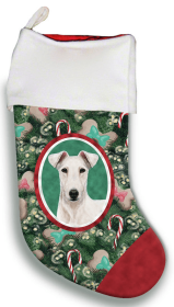 Smooth Fox Terrier - White - Best of Breed Christmas Stocking