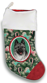 Norwegian Elkhound - Best of Breed Christmas Stocking