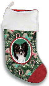 Papillion - Tri - Best of Breed Christmas Stocking