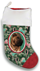 Shar Pei - Fawn - Best of Breed Christmas Stocking