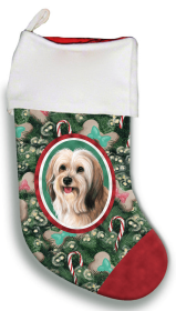 Tibetan Terrier - Cream - Best of Breed Christmas Stocking