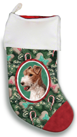 Wire Fox Terrier - Best of Breed Christmas Stocking