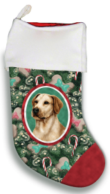Labrador Retriever - Yellow - Best of Breed Christmas Stocking