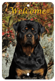 Rottweiler - Best of Breed  Indoor/Outdoor Aluminum Sign
