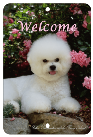 Bichon Frise - Best of Breed  Indoor/Outdoor Aluminum Sign
