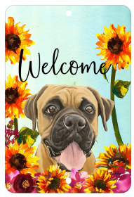 Boxer - Uncropped - HHS Welcome Indoor/Outdoor Aluminum Sign