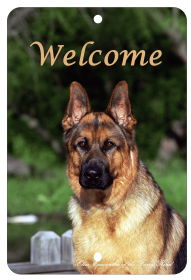 German Shepherd - Best of Breed  Indoor/Outdoor Aluminum Sign