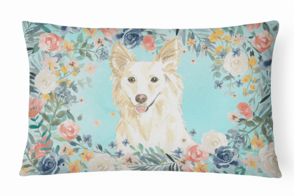 Collie 1 Spring Art Decorative Pillow
