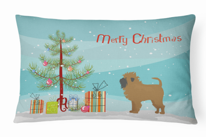 Affenpinscher - Tan - Christmas Tree Decorative Pillow Style 2