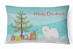 American Eskimo - Christmas Tree Decorative Pillow Style 2