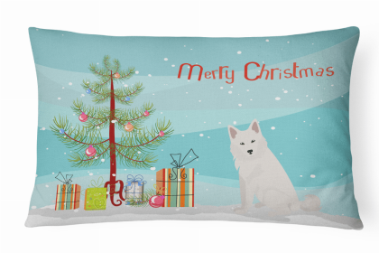 Danish Spitz 2 - Christmas Tree Decorative Pillow Style 2