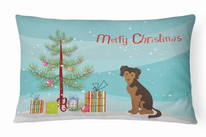 Chihuahua - Persian - Christmas Tree Decorative Pillow Style 2