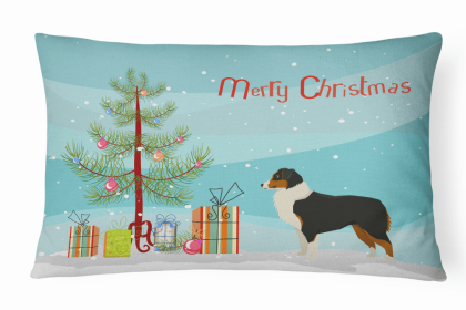 Australian Shepherd 1 - Christmas Tree Decorative Pillow Style 2
