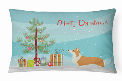 Corgi - Pembroke 1 - Christmas Tree Decorative Pillow Style 2