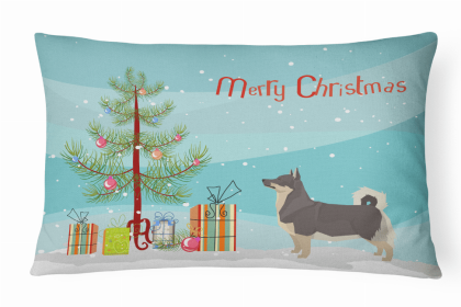 Swedish Vallhund - Christmas Tree Decorative Pillow Style 2