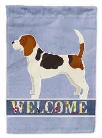 Beagle Welcome Garden Flag