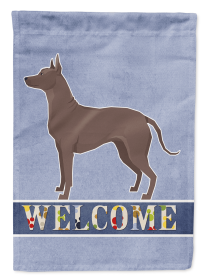 Mexican Hairless/Xolo Welcome Garden Flag