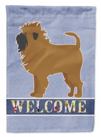 Affenpinscher - Tan - Welcome Garden Flag