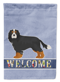 Cavalier King Charles Spaniel - Tricolor - Welcome Garden Flag