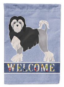 Lowchen/Little Lion Dog Welcome Garden Flag