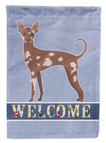 Mexican Hairless Welcome Garden Flag