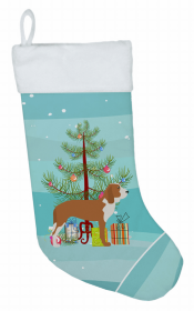 Spanish Hound Christmas Tree Stocking