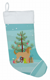 Afghan Hound Christmas Tree Stocking