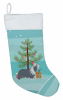 Bearded Collie Christmas Tree Stocking