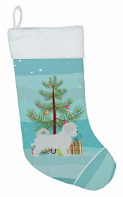Maltese 1 Christmas Tree Stocking