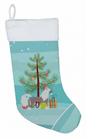 Chinese Crested 1 Christmas Tree Stocking