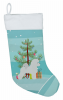 Bichon Frise 1 Christmas Tree Stocking