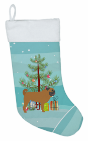 Pug 1 Christmas Tree Stocking