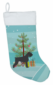 Schnauzer 1 Christmas Tree Stocking