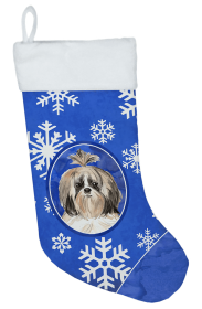 Shih Tzu Holiday Christmas Stocking