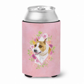 Bull Terrier Style #1 Pink Flowers Can Hugger