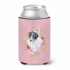 Borzoi/Russian Wolfhound Pink Flowers Can Hugger