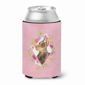 Doberman Styles #1 Pink Flowers Can Hugger