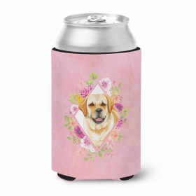 Golden Retriever Style #1 Pink Flowers Can Hugger