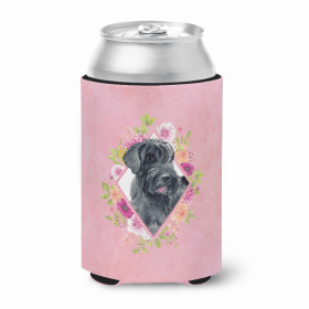 Giant Schnauzer Pink Flowers Can Hugger