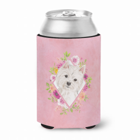 West Highland White Terrier Style #2 Pink Flowers Can Hugger