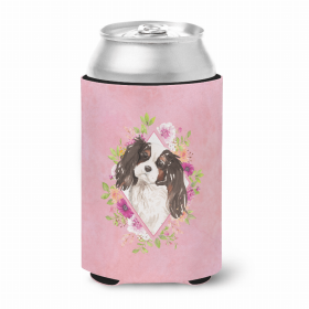 Cavalier King Charles Spaniel - Tricolor - Pink Flowers Can Hugger