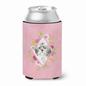 Shih Tzu - Puppy - Pink Flowers Can Hugger